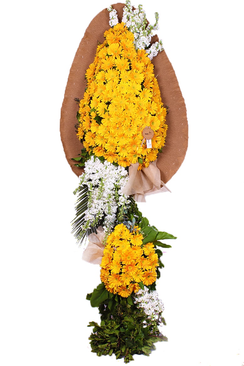 Gerbera Düğün Çelengi
